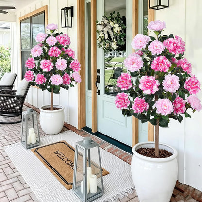 8FT Artificial Banana Tree, Tropical Plant, Large Faux Plant Outdoor