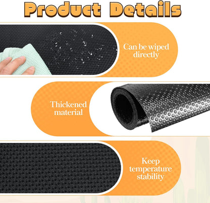 Bearded Dragon Tank Accessories, Reptile Substrate Mat Terrarium Carpet for 4x2x2 Bearded Dragon Enclosure for 120 Gallon Reptile Tank