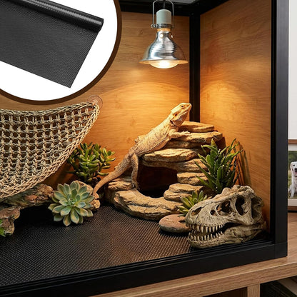 Bearded Dragon Tank Accessories, Reptile Substrate Mat Terrarium Carpet for 4x2x2 Bearded Dragon Enclosure for 120 Gallon Reptile Tank