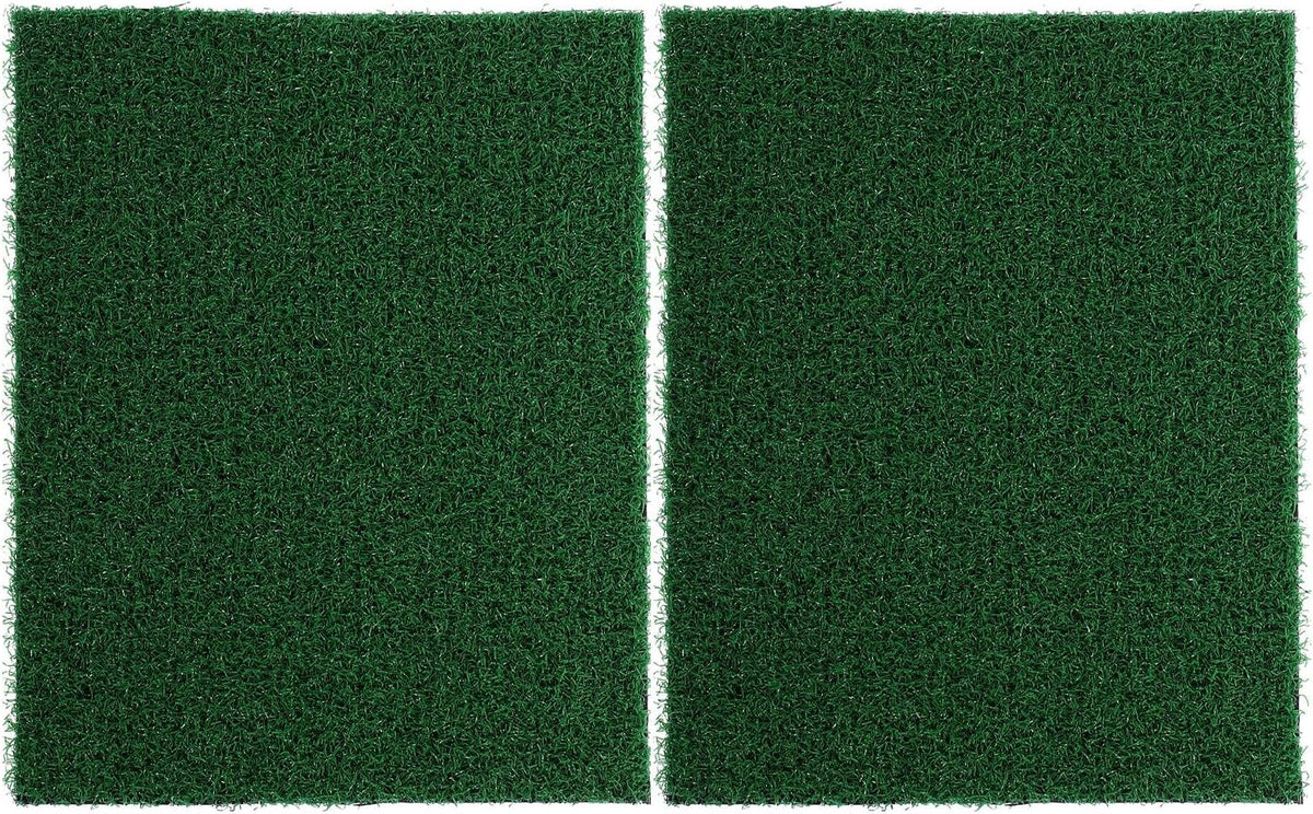2pcs Fish Tank Artificial Grass Mat - Aquatic Reptile Terrarium Carpet Aquarium Landscaping Decor Faux Grass Rug for Indoor Aquarium Plants