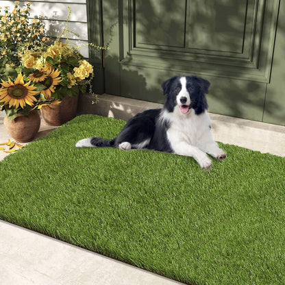 Artificial Grass Turf Mat 28"x39", Fake Grass Pee Pad for Potty Training,Washable Reusable Turf Carpet Dog Grass Patch for Dogs Potty, Lawn, Balcony, Indoor Outdoor