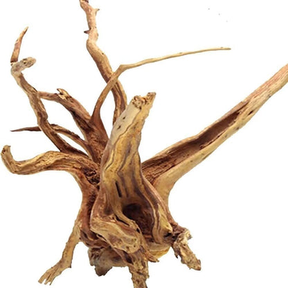 Natural Large Aquarium Driftwood for Fish Tanks & Reptile Terrariums – 100% Safe Fish Tank Decorations, 2-Piece 10-14 Inch Unique Twisted Branches Low Tannin, Easy to Sink