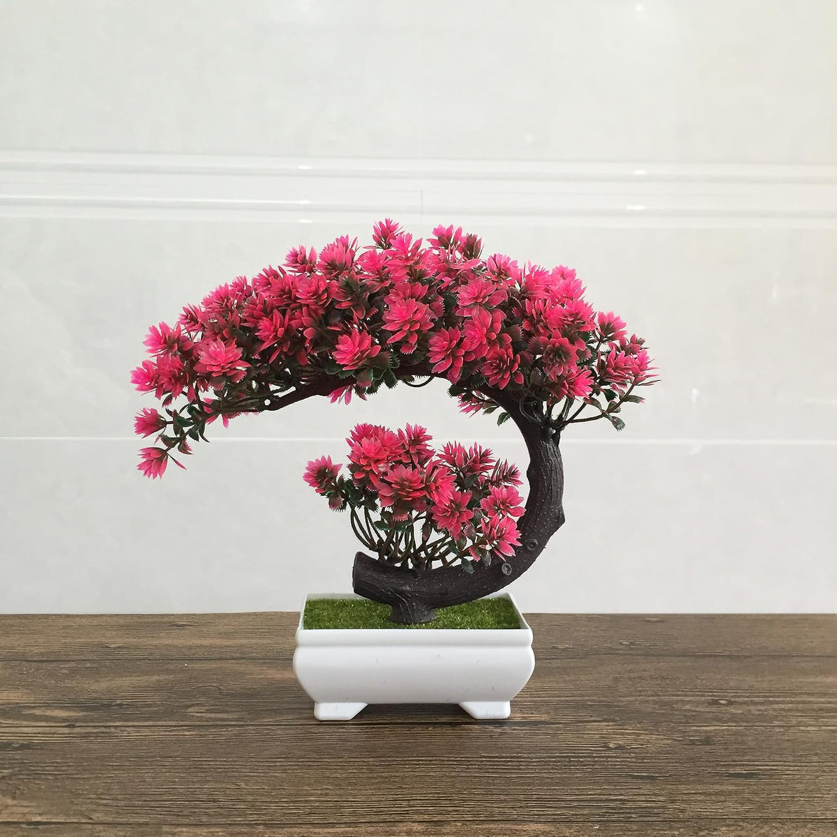 Artificial Plants Indoor Small Faux Plant with Pot for Home Desk Decor 8.5"