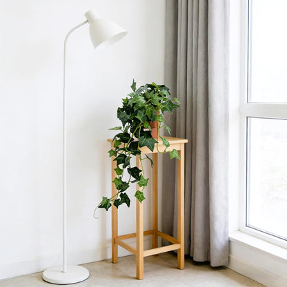 31.5" Fake Plants English Ivy in Pot- 2Pack Artificial Silk Ivy Greenery for Home Décor, Tabletop, Office, Shelf, Balcony or Bathroom