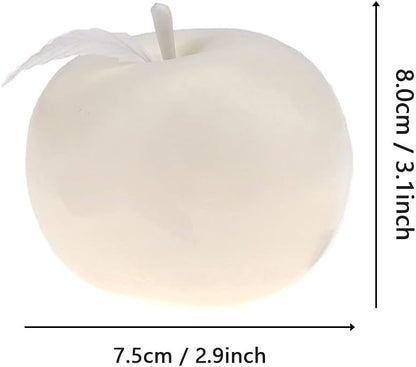 13Pcs Artificial Green Apples, Realistic Fake Fruit for Decoration | 3 different size,realistic look, plastic & foam material, no fade & rot, fruit bowl filler, table centerpiece