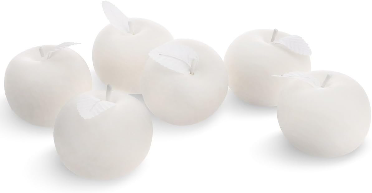 13Pcs Artificial Green Apples, Realistic Fake Fruit for Decoration | 3 different size,realistic look, plastic & foam material, no fade & rot, fruit bowl filler, table centerpiece