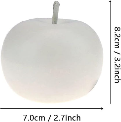 13Pcs Artificial Green Apples, Realistic Fake Fruit for Decoration | 3 different size,realistic look, plastic & foam material, no fade & rot, fruit bowl filler, table centerpiece