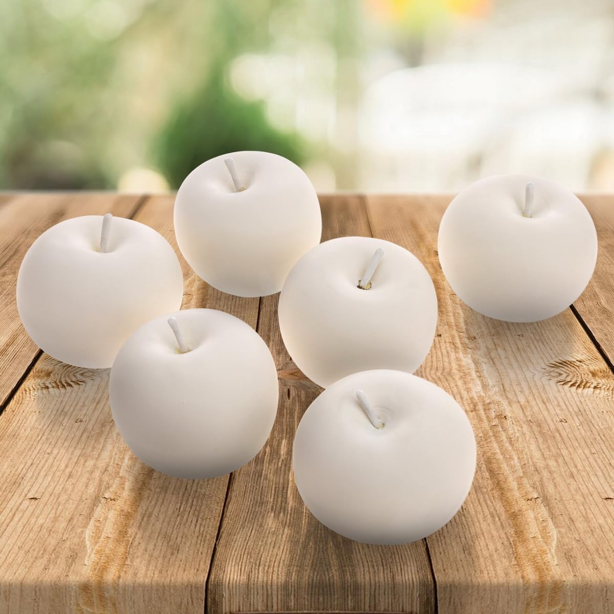 13Pcs Artificial Green Apples, Realistic Fake Fruit for Decoration | 3 different size,realistic look, plastic & foam material, no fade & rot, fruit bowl filler, table centerpiece