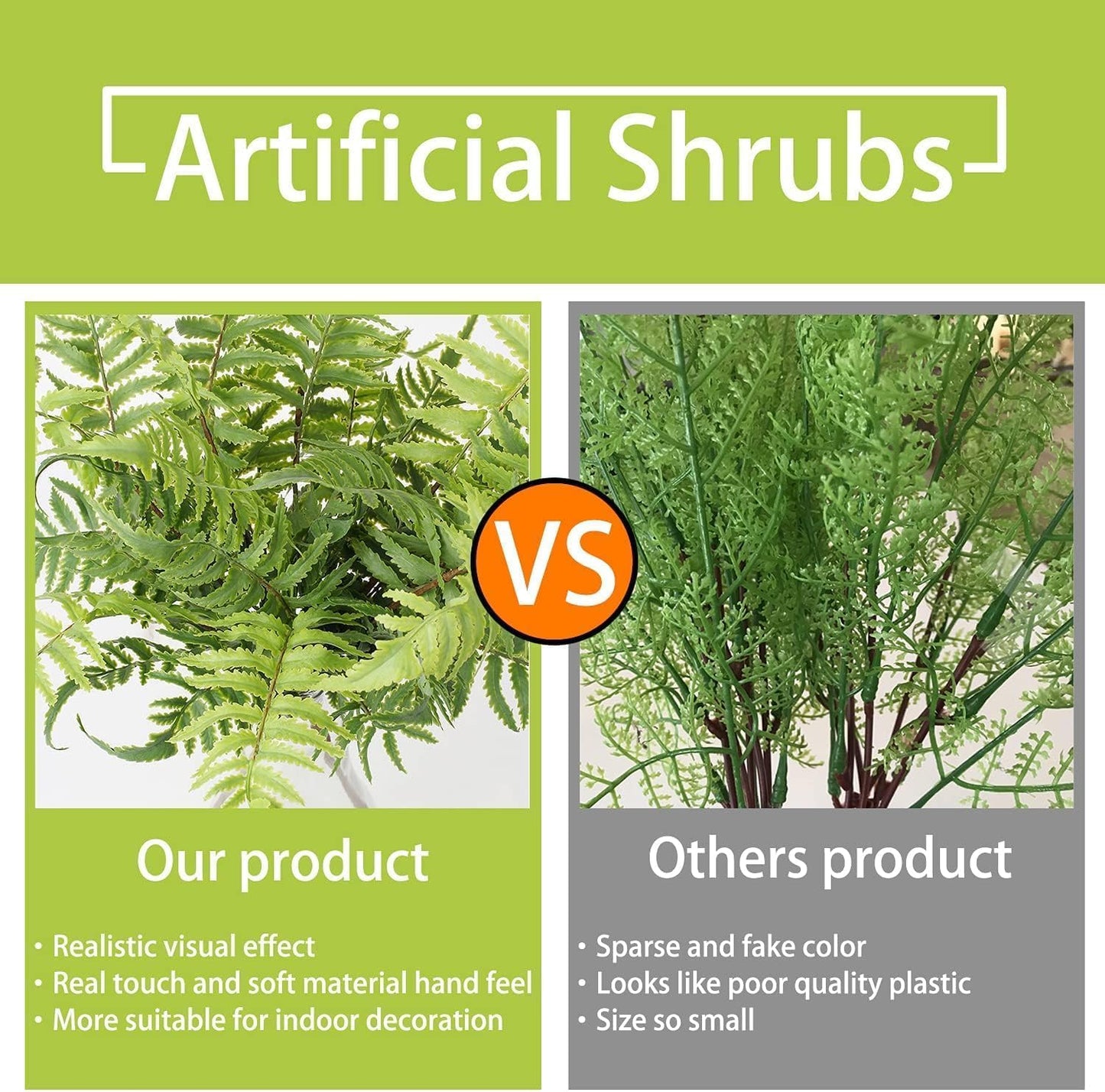 Artificial Rosemary Stems Fake Greenery Plants Faux Bushes Shrubs in Frosted Green for Decor Home Indoor Outdoor Garden 4pcs