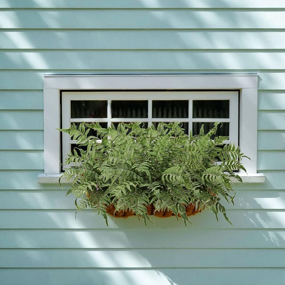 Artificial Rosemary Stems Fake Greenery Plants Faux Bushes Shrubs in Frosted Green for Decor Home Indoor Outdoor Garden 4pcs