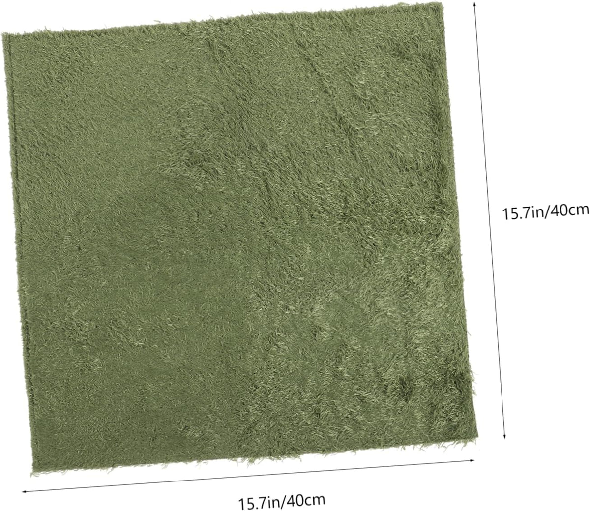 Reptile Mat for Tortoise Terrarium Wear-Resistant Artificial Grass Carpet Comfortable Substrate for Snakes Lizards and Amphibians