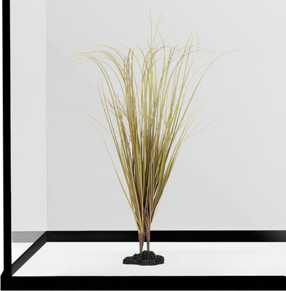 Fake Desert Dry Grass, Artificial Plants for Reptile Tank Accessories, Habitat Decor Fit for Bearded Dragon, Crested Gecko, Leopard Lizard, Chameleon, Artificial Outdoor Plants, Terrarium Decor (1)