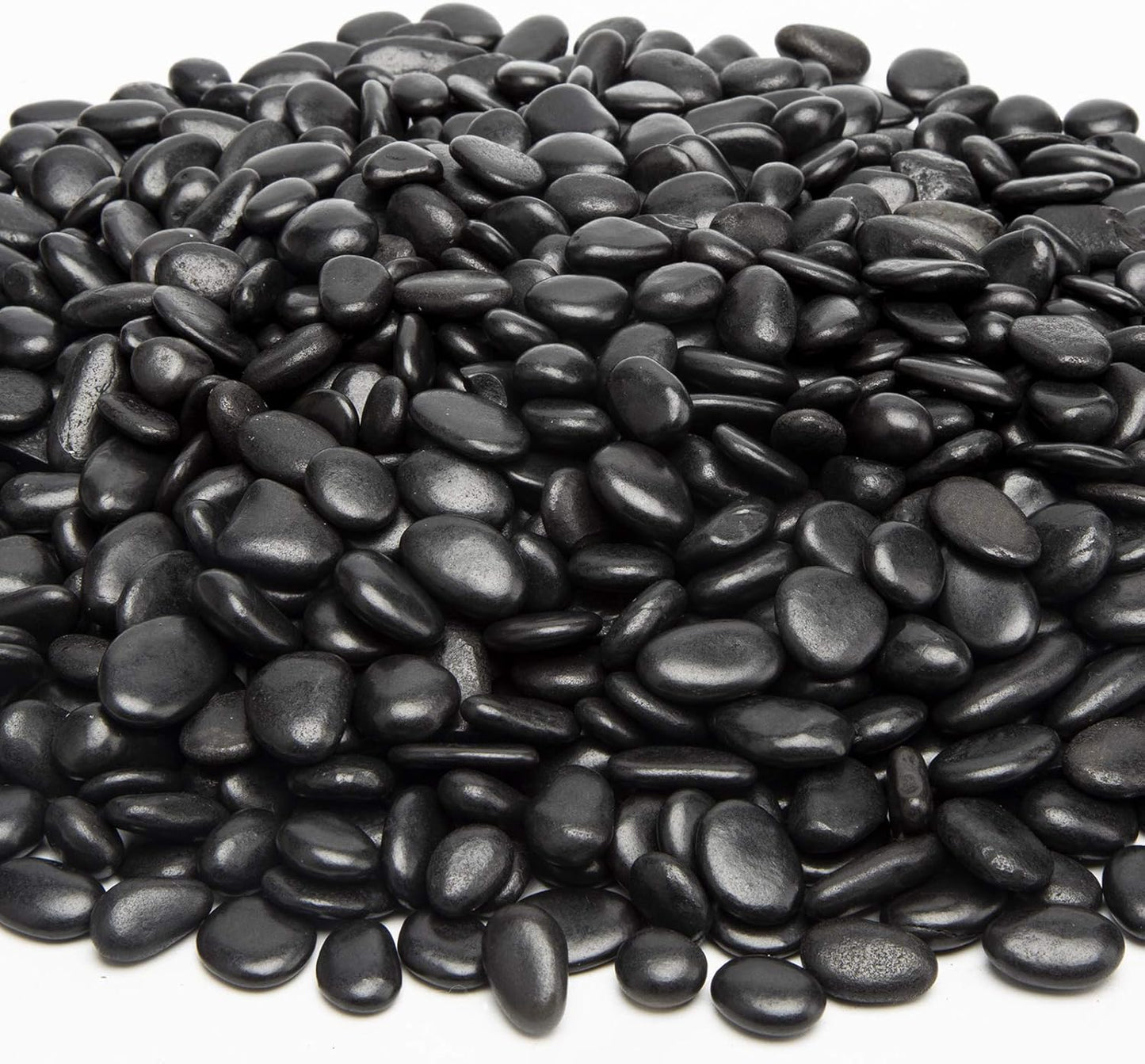 Pebbles Polished Gravel, Natural Polished Mixed Color Stones,0.5-1.2inch Small Decorative River Rock Stones 2 Pounds (32-Oz)