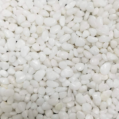 Pebbles Polished Gravel, Natural Polished Mixed Color Stones,0.5-1.2inch Small Decorative River Rock Stones 2 Pounds (32-Oz)