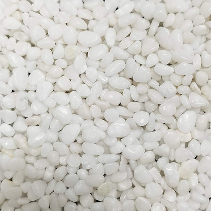 Pebbles Polished Gravel, Natural Polished Mixed Color Stones,0.5-1.2inch Small Decorative River Rock Stones 2 Pounds (32-Oz)