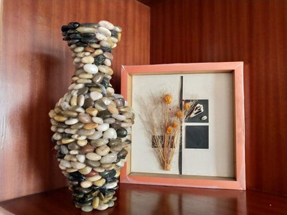 Pebbles Polished Gravel, Natural Polished Mixed Color Stones,0.5-1.2inch Small Decorative River Rock Stones 2 Pounds (32-Oz)