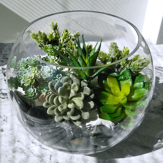 6 Pcs Unpotted Fake Succulents Assorted Faux Succulent in Different Green Artificial Hanging Succulents Textured Faux Succulent Pick Hanging String of Pearls Plant for Wedding Centerpieces