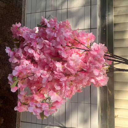 Artificial Cherry Blossom Branch Peach Blossom Branch 33.5 inches