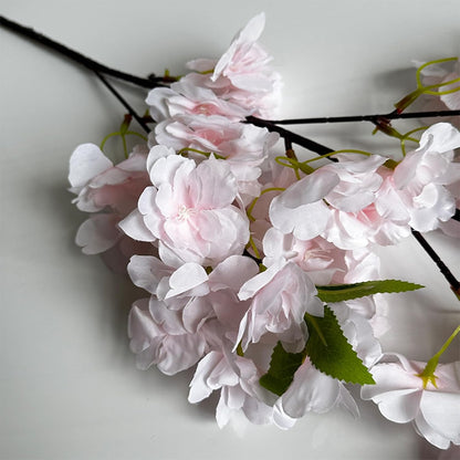 Artificial Cherry Blossom Branch Peach Blossom Branch 33.5 inches