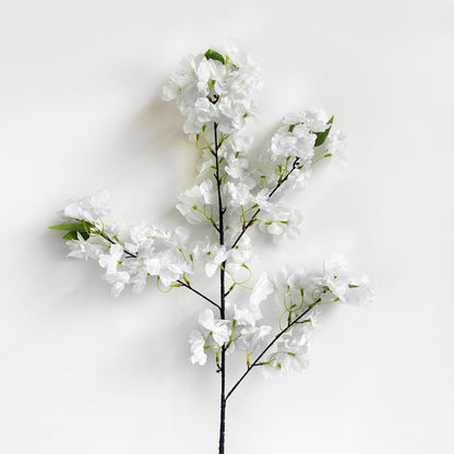 Artificial Cherry Blossom Branch Peach Blossom Branch 33.5 inches