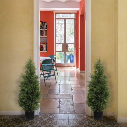 5ft Artificial Eucalyptus Tree for Home Decor, 5 Feet Large Faux Floor Plant Fake Silk Trees with Pot for Indoor Outdoor House Living Room Office (5 ft Tall)