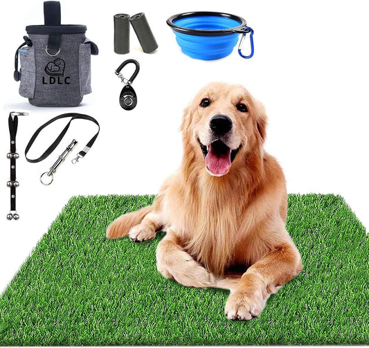 Dog Grass Pad,51.2x31.5In Fake Grass for Dogs,Artificial Grass Pee Pad for Puppies Potty Training Indoor Outdoor