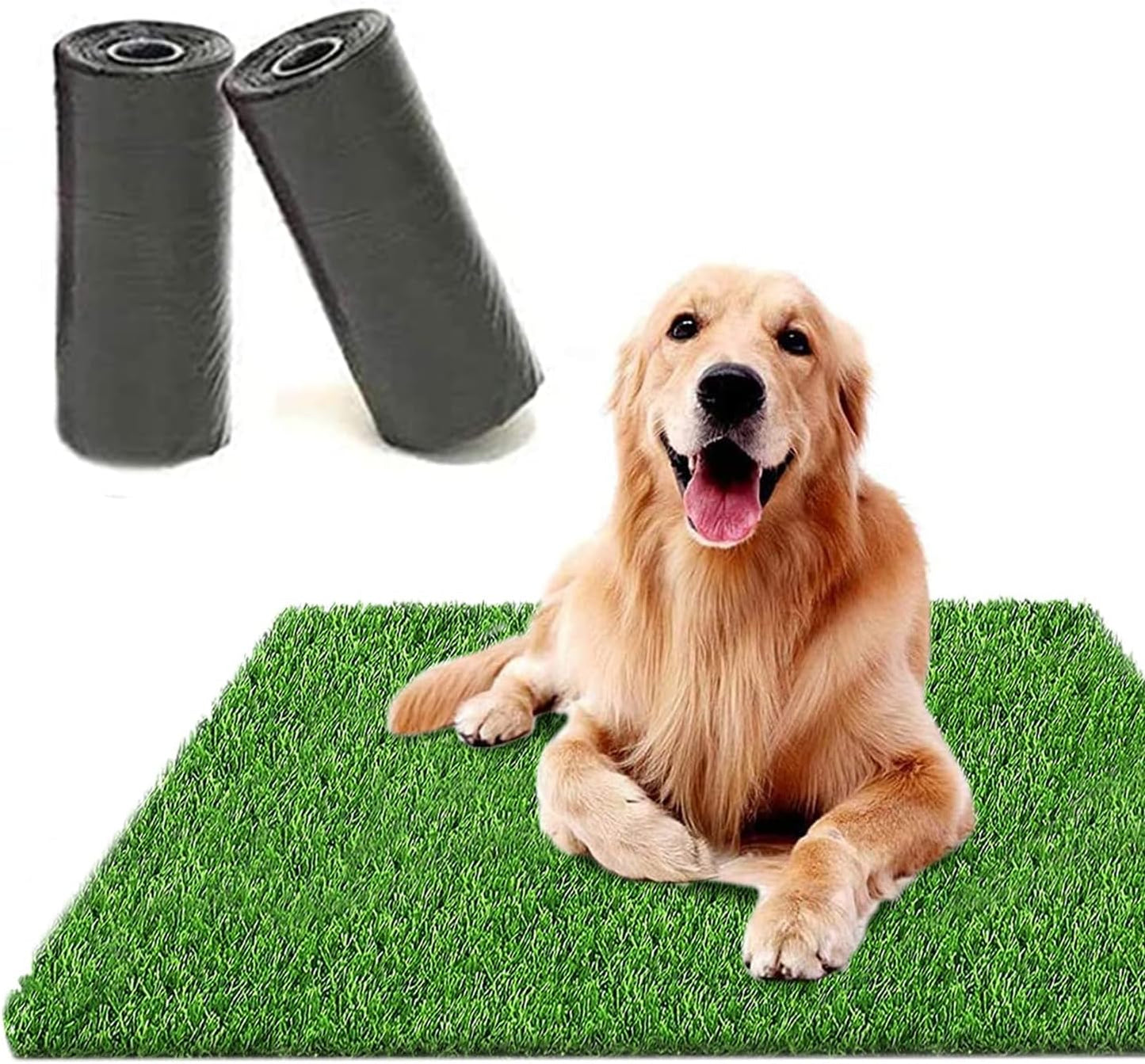 Dog Grass Pad,51.2x31.5In Fake Grass for Dogs,Artificial Grass Pee Pad for Puppies Potty Training Indoor Outdoor