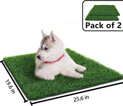 Dog Grass Pad,51.2x31.5In Fake Grass for Dogs,Artificial Grass Pee Pad for Puppies Potty Training Indoor Outdoor