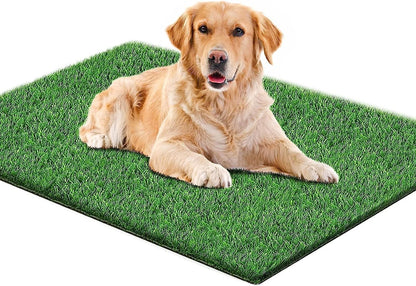 Dog Grass Pad,51.2x31.5In Fake Grass for Dogs,Artificial Grass Pee Pad for Puppies Potty Training Indoor Outdoor