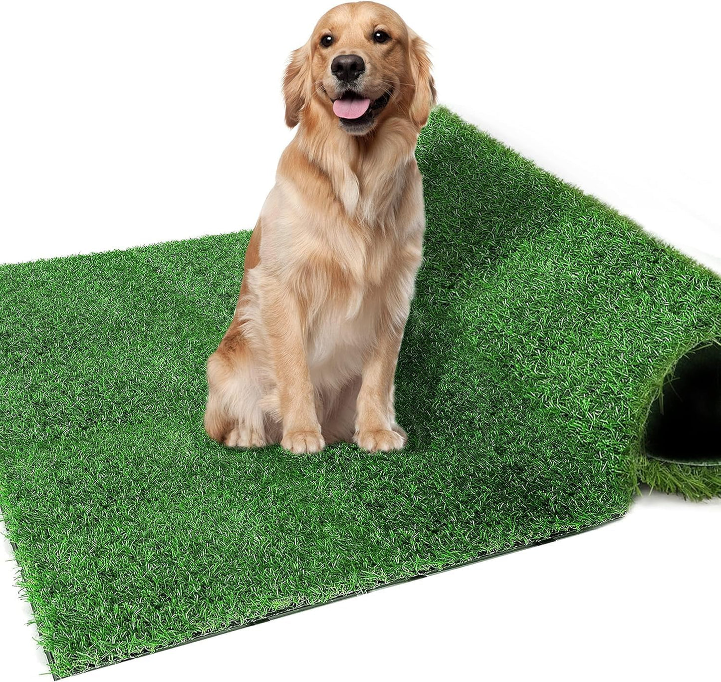 Dog Grass Pad,51.2x31.5In Fake Grass for Dogs,Artificial Grass Pee Pad for Puppies Potty Training Indoor Outdoor