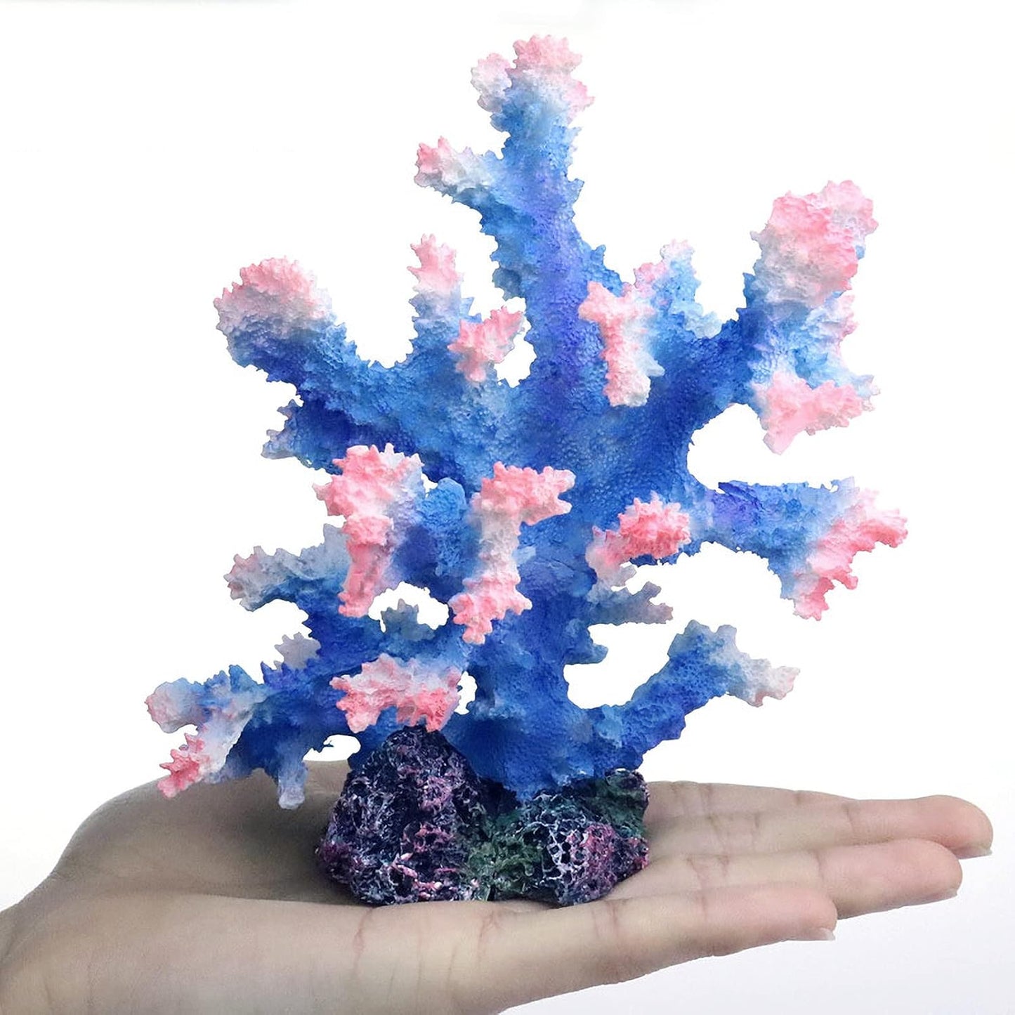 Aquarium Coral Ornament, Polyresin Coral Decor for Fish Tank Decoration Aquarium Landscape