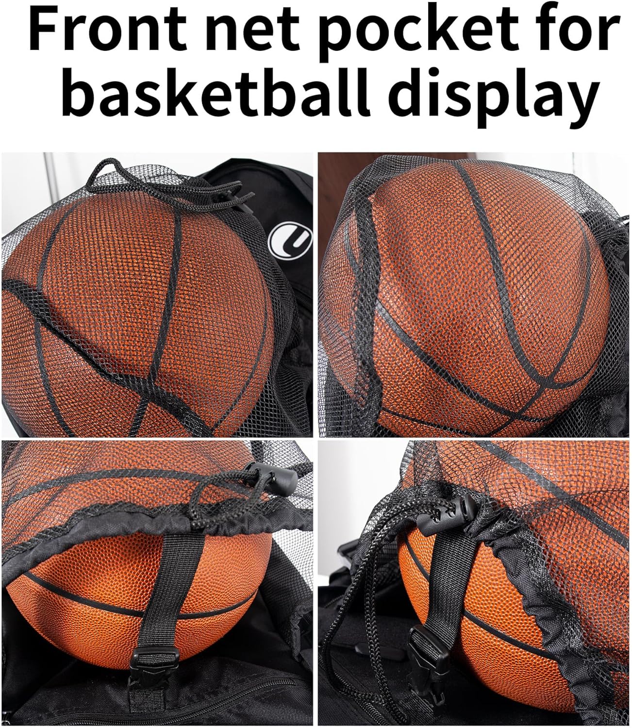 Basketball Backpack with Separate Ball Compartment & Shoe Storage - Durable Sports Bag for Kids & Youth, Water-Resistant Gym Bag for Soccer, Volleyball, and Basketball Gear Training