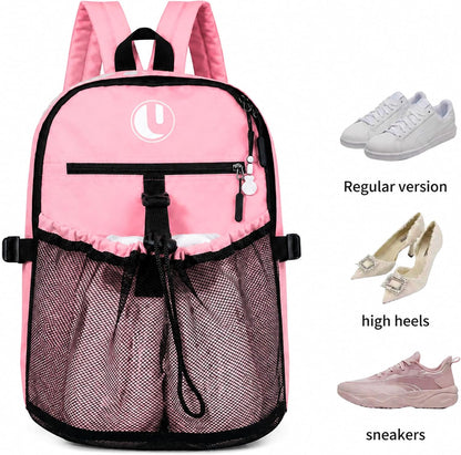 Basketball Backpack with Separate Ball Compartment & Shoe Storage - Durable Sports Bag for Kids & Youth, Water-Resistant Gym Bag for Soccer, Volleyball, and Basketball Gear Training