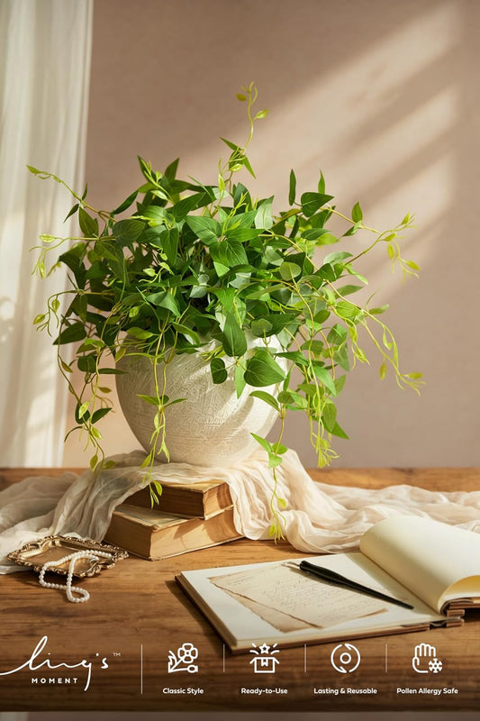 Artificial Clematis Cascading Greenery Garlands Vines
