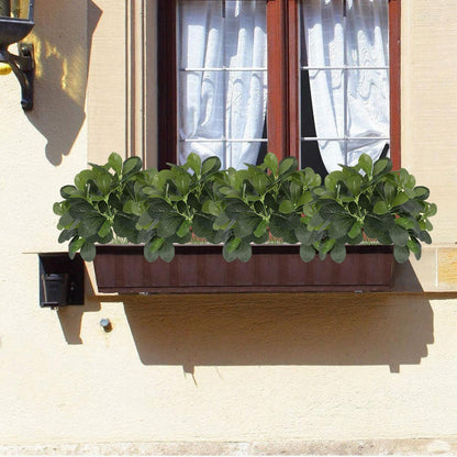 12PCS Artificial Tropical Leaves 13" Faux Monstera, Persian Caladium & Alocasia Plants Real Touch Greenery for Home Decor, DIY Centerpieces, Indoor Outdoor (12, Leaves-U)