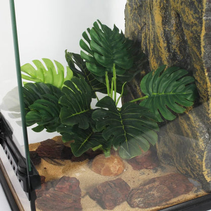 Fake Desert Dry Grass, Reptile Plants for Terrarium, Bearded Dragon Tank Accessories Habitat Decor fit Crested Gecko Leopard Lizard Chameleon Ball Python Snake