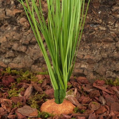 Fake Desert Dry Grass, Reptile Plants for Terrarium, Bearded Dragon Tank Accessories Habitat Decor fit Crested Gecko Leopard Lizard Chameleon Ball Python Snake