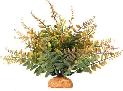 Fake Desert Dry Grass, Reptile Plants for Terrarium, Bearded Dragon Tank Accessories Habitat Decor fit Crested Gecko Leopard Lizard Chameleon Ball Python Snake