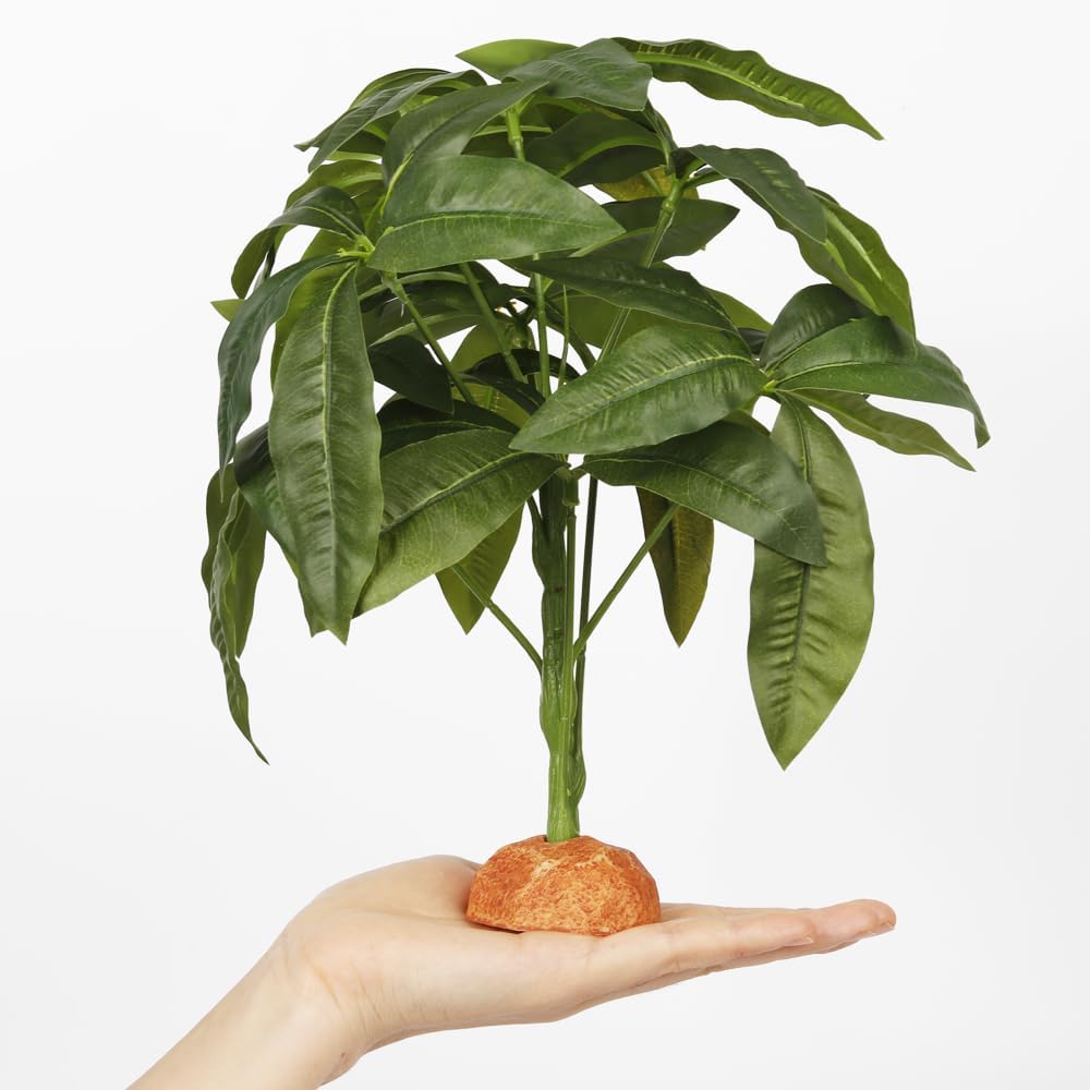 Fake Desert Dry Grass, Reptile Plants for Terrarium, Bearded Dragon Tank Accessories Habitat Decor fit Crested Gecko Leopard Lizard Chameleon Ball Python Snake