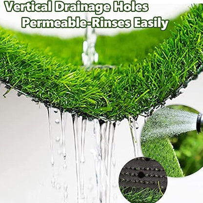 Dog Grass Pad,51.2x31.5In Fake Grass for Dogs,Artificial Grass Pee Pad for Puppies Potty Training Indoor Outdoor