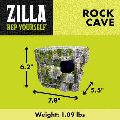 Vertical Décor Rock Cave 8.75 x 5.875 x 7.25",Grey
