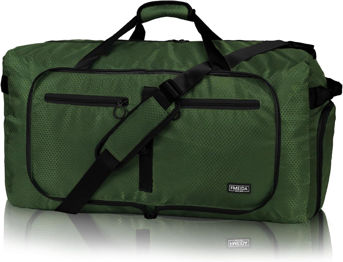65L Duffle Bag Foldable Travel Duffel Bags for Men Women Travel Bag