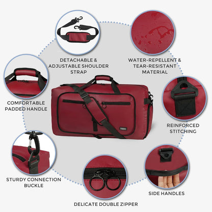 65L Duffle Bag Foldable Travel Duffel Bags for Men Women Travel Bag