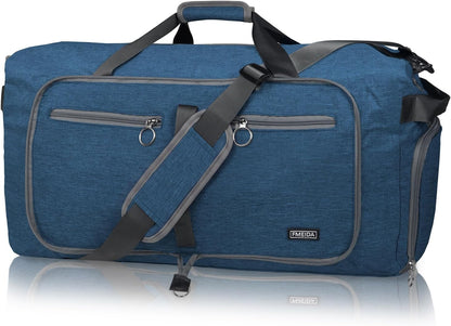 65L Duffle Bag Foldable Travel Duffel Bags for Men Women Travel Bag