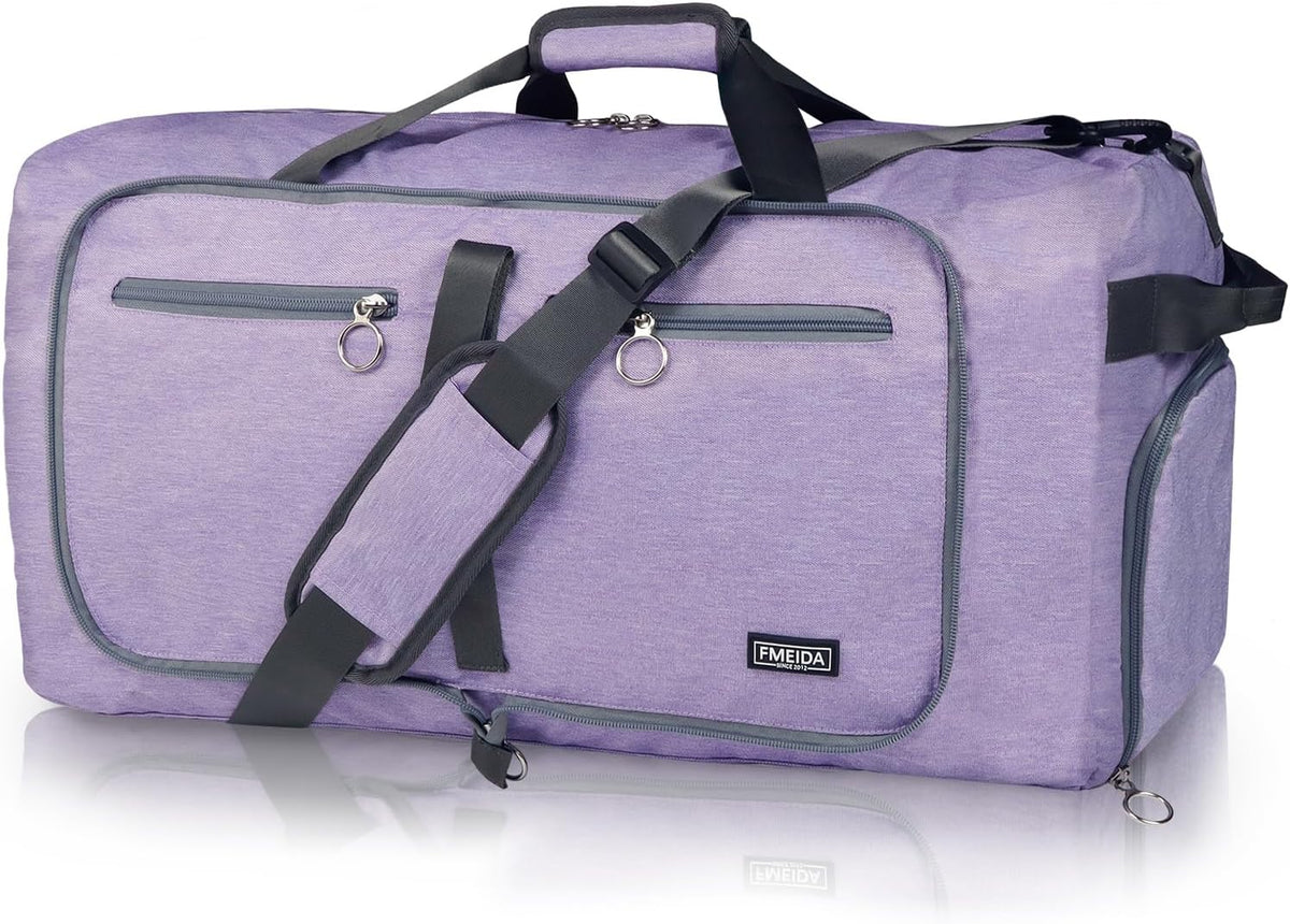 65L Duffle Bag Foldable Travel Duffel Bags for Men Women Travel Bag
