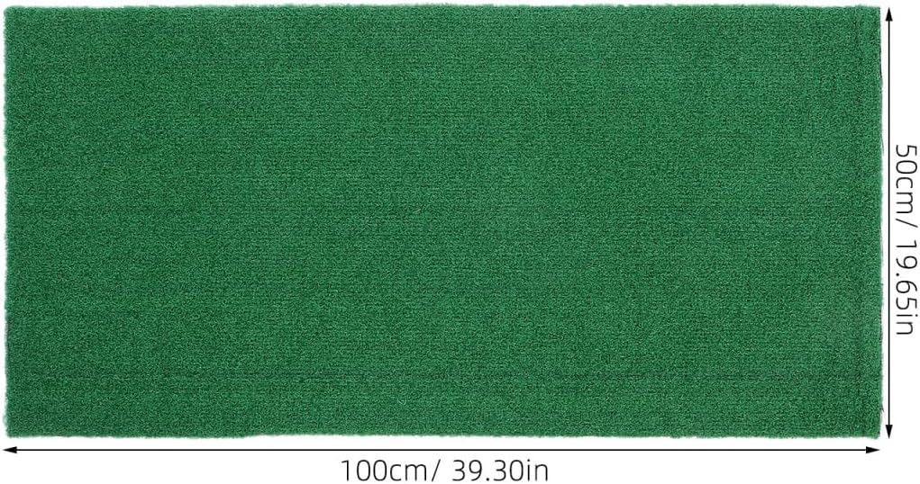 Realistic Grass Mat for Turtle Basking Platform Durable Artificial Turf for Aquatic Terrariums Lightweight Lawn Carpet for Reptile Ramps and Fish Tanks, 39.3X19.6in