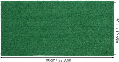 Realistic Grass Mat for Turtle Basking Platform Durable Artificial Turf for Aquatic Terrariums Lightweight Lawn Carpet for Reptile Ramps and Fish Tanks, 39.3X19.6in