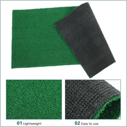 Realistic Grass Mat for Turtle Basking Platform Durable Artificial Turf for Aquatic Terrariums Lightweight Lawn Carpet for Reptile Ramps and Fish Tanks, 39.3X19.6in