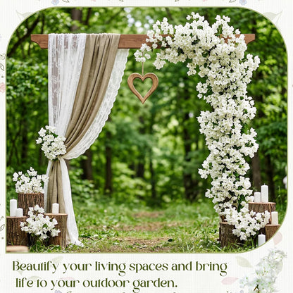 16 Pack Artificial Bougainvillea Floral 38" Silk Long Stem Bougainvillea Plants Hanging Table Centerpiece for Home Wedding Indoor Outdoor Decorations (Rose Purple)