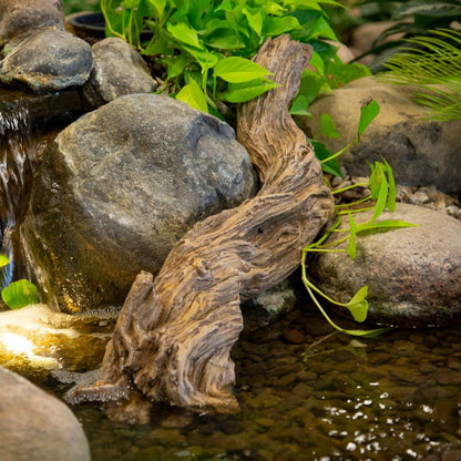 Faux Driftwood Decorative Accent for Pond, Landscape, and Garden, 30 inch | 78276
